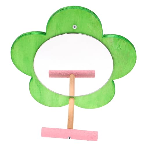 OATIPHO Natürliches Holz Papagei Training Stand Spiegel Vogel Spielzeug für Nymphensittich Große Stabile Vogel Sitzstange OATIPHO Natürliches Holz Papagei Training Stand Spiegel Vogel Spielzeug für Nymphensittich Große Stabile Vogel Sitzstange von OATIPHO