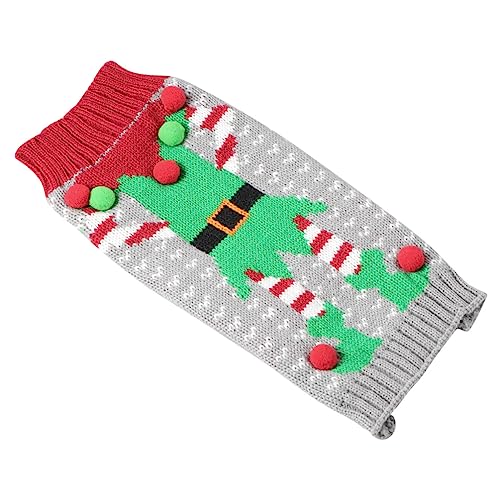 OATIPHO Warmer Pullover Für Hunde Weihnachtlich Gekleidet Clown-Muster Hundekleidung Hundetuch Plüsch Partyzubehör Größe S OATIPHO Warmer Pullover Für Hunde Weihnachtlich Gekleidet Clown-Muster Hundekleidung Hundetuch Plüsch Partyzubehör Größe S von OATIPHO