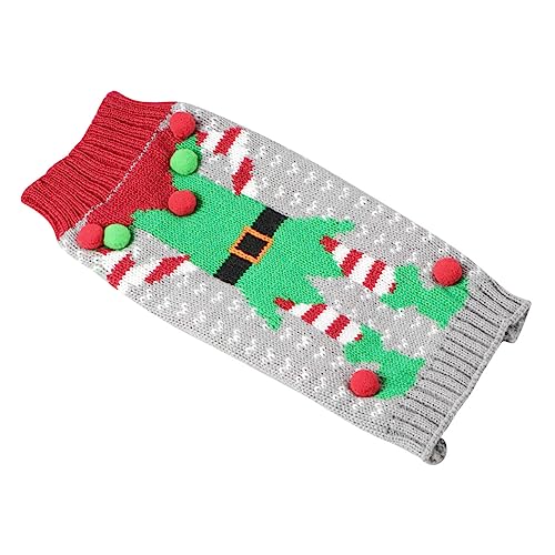 OATIPHO Modischer Warmer Hundemantel Mit Weihnachtsmotiv Clown Hundekleidung Aus Plüsch Größe XL OATIPHO Modischer Warmer Hundemantel Mit Weihnachtsmotiv Clown Hundekleidung Aus Plüsch Größe XL von OATIPHO