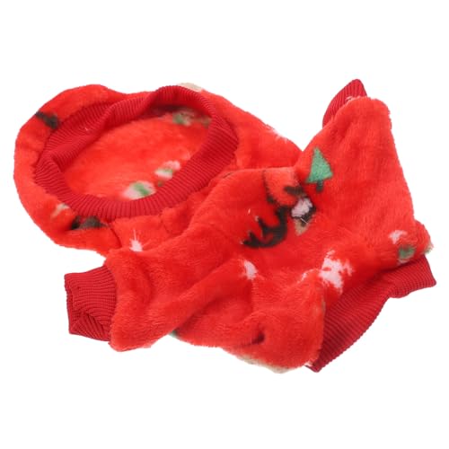 OATIPHO Weihnachts-elch-hundekleidung Weihnachtshundekostüm Weihnachtskleidung Für Hunde Weihnachtsoutfit Für Hunde Weihnachtsmann-hundekostüm Zweibeinige Kleidung Die Katze Korallenvlies OATIPHO Weihnachts-elch-hundekleidung Weihnachtshundekostüm Weihnachtskleidung Für Hunde Weihnachtsoutfit Für Hunde Weihnachtsmann-hundekostüm Zweibeinige Kleidung Die Katze Korallenvlies von OATIPHO