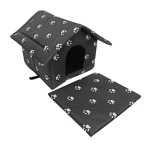 OATIPHO Zwinger Für Streunende Katzen Hundekissen Hundecouch Katzenschutz Im Freien Haustier Warmes Bett Katzenbett Süßes Haustierhaus Katzenhaus Multifunktion Welpenzwinger Oxford-Stoff OATIPHO Zwinger Für Streunende Katzen Hundekissen Hundecouch Katzenschutz Im Freien Haustier Warmes Bett Katzenbett Süßes Haustierhaus Katzenhaus Multifunktion Welpenzwinger Oxford-Stoff von OATIPHO