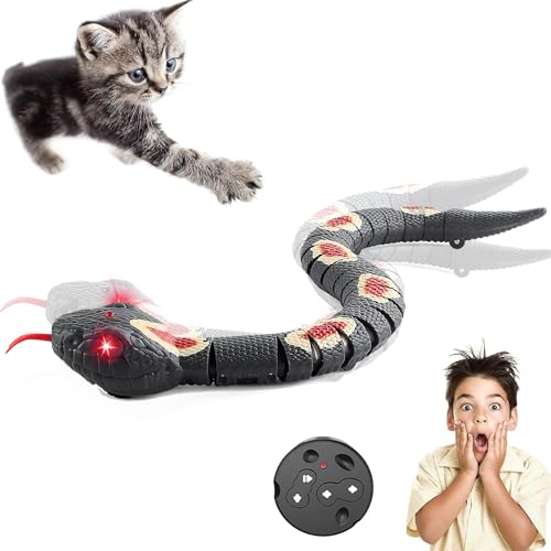 OBEST Ferngesteuerte Schlange,interaktives katzenspielzeug Schlange ferngesteuert,cat Toy,katzenspielzeug elektrisch,Spielzeug Schlange Prank,Wiederaufladbar Schlange Spielzeug für Katzen OBEST Ferngesteuerte Schlange,interaktives katzenspielzeug Schlange ferngesteuert,cat Toy,katzenspielzeug elektrisch,Spielzeug Schlange Prank,Wiederaufladbar Schlange Spielzeug für Katzen von OBEST