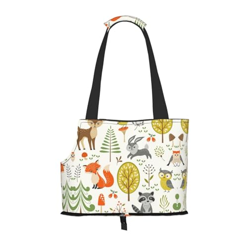 Animal Summer Pet Portable Foldable Shoulder Bag, Dog and Cat Carrying Bag, Suitable for Subway Shopping, Etc. von OCELIO