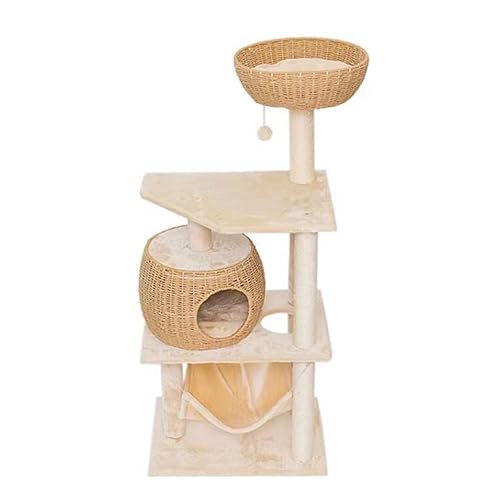 Cat Tree Multi-Level Cat Climbing Frame Cat Nest, Cat Tower with Scratching Posts,Cat Apartment for Kittens, Cats and Pets Cat Tree Multi-Level Cat Climbing Frame Cat Nest, Cat Tower with Scratching Posts,Cat Apartment for Kittens, Cats and Pets von OCKULT