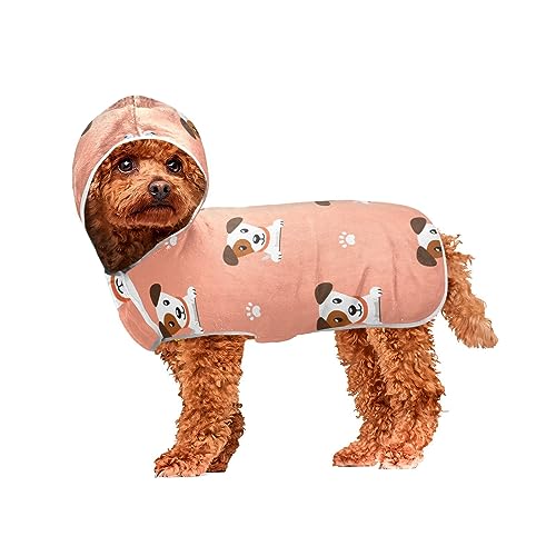 Character Dogs Paw Pet Towel Dog Bathrobe Towel Machine Washable Hooded Dog Towels for Drying Dogs and Cats Character Dogs Paw Pet Towel Dog Bathrobe Towel Machine Washable Hooded Dog Towels for Drying Dogs and Cats von ODAWA