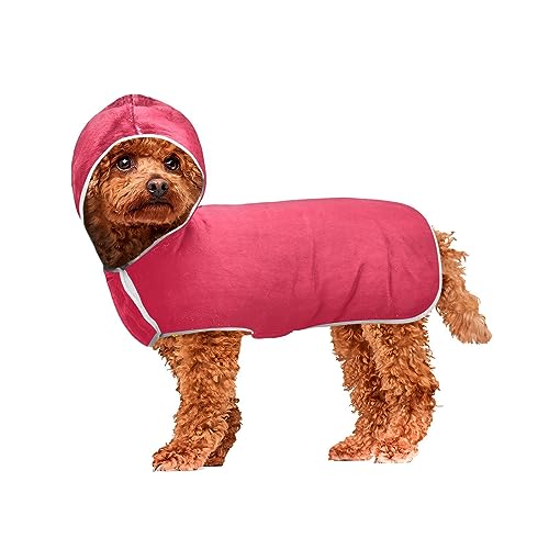 Crimson Pet Towel Dog Bathrobe Super Absorbent Quick Drying Towel for Dogs and Cats Crimson Pet Towel Dog Bathrobe Super Absorbent Quick Drying Towel for Dogs and Cats von ODAWA