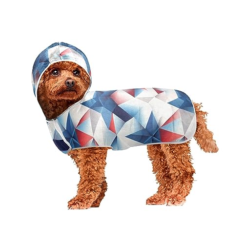 Die Vereinigten Staaten von Amerika Flagge Sterne Haustier Handtücher Hund Bademantel Handtuch Schnell Trocknendes Handtuch für Hunde und Katzen von ODAWA
