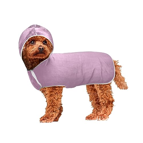 Opera Mauve Haustierhandtücher, leicht, schnell trocknend, Bademantel für Hunde, schnell trocknendes Handtuch für Hunde und Katzen Opera Mauve Haustierhandtücher, leicht, schnell trocknend, Bademantel für Hunde, schnell trocknendes Handtuch für Hunde und Katzen von ODAWA