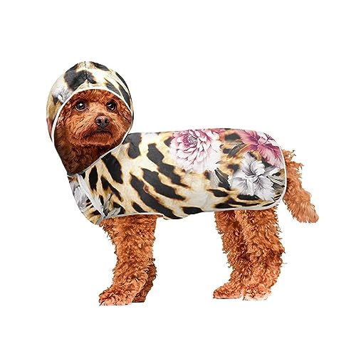 Tierdruck Leopard Haustier Handtücher Hund Bademantel Handtuch Schnell Trocknendes Handtuch für Hunde und Katzen Tierdruck Leopard Haustier Handtücher Hund Bademantel Handtuch Schnell Trocknendes Handtuch für Hunde und Katzen von ODAWA