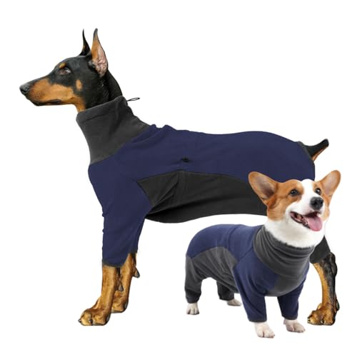 ODSSTAIPS Hunde-Wintermantel, warmes Hunde-Sweatshirt, winddichte Fleece-Hundejacke, kaltes Wetter, Hundebody zum Spazierengehen, Wandern, Reisen, Blaugrau, Größe XS ODSSTAIPS Hunde-Wintermantel, warmes Hunde-Sweatshirt, winddichte Fleece-Hundejacke, kaltes Wetter, Hundebody zum Spazierengehen, Wandern, Reisen, Blaugrau, Größe XS von ODSSTAIPS