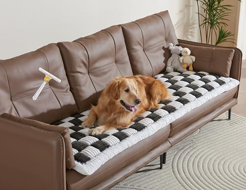 ODreamyDogs CouchCover Große Couch, Haustierbettbezüge für Sofas und Sofas, Hundedecke für Couch, Sofaschutz, Hundebetten und Möbel, rutschfeste Couches, Bezug für Hunde, 70 x 220 cm, Schwarz ODreamyDogs CouchCover Große Couch, Haustierbettbezüge für Sofas und Sofas, Hundedecke für Couch, Sofaschutz, Hundebetten und Möbel, rutschfeste Couches, Bezug für Hunde, 70 x 220 cm, Schwarz von ODreamyDogs