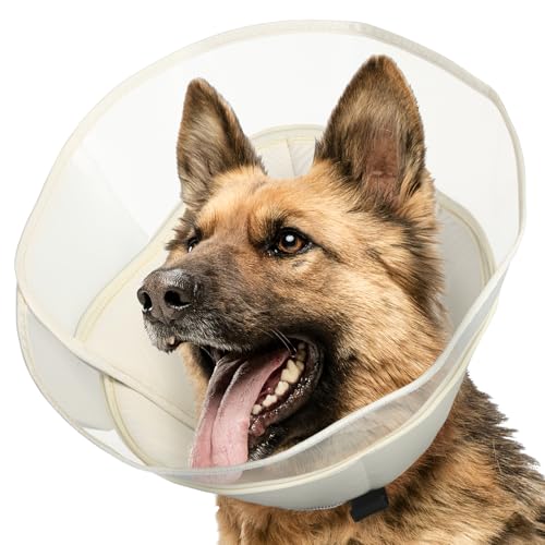 OEH Hundekegelhalsband, weiches Kegelhalsband, bequeme Hunde-Genesungshalsbänder & Kegel, Kegelhalsband für Hunde nach Operationen, verstellbares Hundehalsband Kegel für große, mittelgroße kleine OEH Hundekegelhalsband, weiches Kegelhalsband, bequeme Hunde-Genesungshalsbänder & Kegel, Kegelhalsband für Hunde nach Operationen, verstellbares Hundehalsband Kegel für große, mittelgroße kleine von OEH
