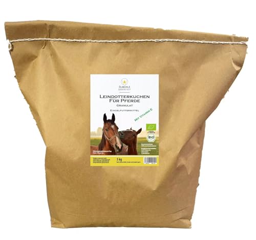 Bio Leindotterpresskuchen 5kg Sack, ideal zur Ergänzung für Pferde, naturbelassen ohne Zusätze, mit Öko-Strom in Niedersachsen hergestellt Bio Leindotterpresskuchen 5kg Sack, ideal zur Ergänzung für Pferde, naturbelassen ohne Zusätze, mit Öko-Strom in Niedersachsen hergestellt von Ölmühle Godenstedt