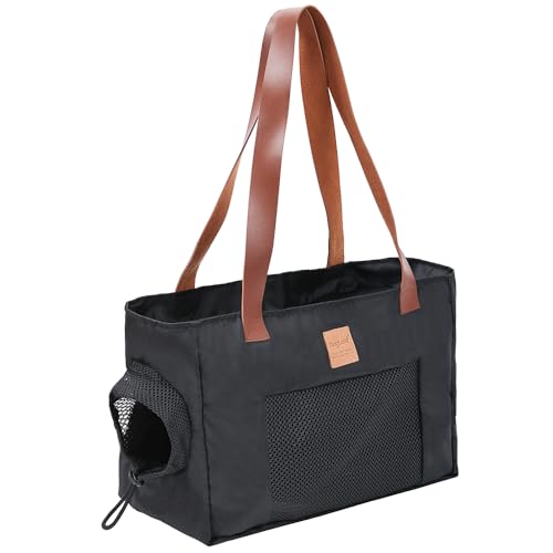 Cat Carrier,Breathable Oxford Cloth Built to Endure,Hard to Soil,Large Capacity,Portable for Small Dogs and Cats,Ideal as Cat Backpack or Soft Cat Carrier for Outings (Dark Blue) von OFFAXE