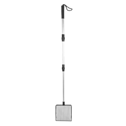 OFFAXE Extendable Cat Litter Scoop, Metal Poop Scooper with Fine Screen, Long Handle for Cats, Dogs, and Small Pets with Easy Adjustment (Model B 3 Section Handle) von OFFAXE