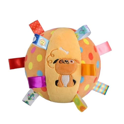 OFFAXE Interactive Dog Toys Soccer Ball,Bouncing Sturdy Toy for small medium Dogs Even Aggressive chewers,Great for Outdoor Play tug of war Water Games (Dog) von OFFAXE