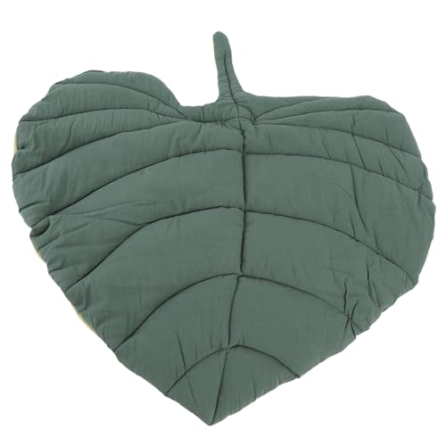 OFFAXE Katzenklo Matte, Mittelgrösse Napfunterlage Katzen mit Einzigartiges Blattdesign und Weiches Baumwollmaterial, Ganzjähriger Komfort Napfunterlage für Haustier OFFAXE Katzenklo Matte, Mittelgrösse Napfunterlage Katzen mit Einzigartiges Blattdesign und Weiches Baumwollmaterial, Ganzjähriger Komfort Napfunterlage für Haustier von OFFAXE