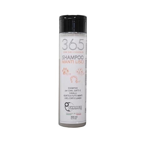 OFFICINE COSMECEUTICHE Linea 365 Manti Glattes Shampoo - mit Sheabutter für glattes Fell, 300 ml OFFICINE COSMECEUTICHE Linea 365 Manti Glattes Shampoo - mit Sheabutter für glattes Fell, 300 ml von OFFICINE COSMECEUTICHE