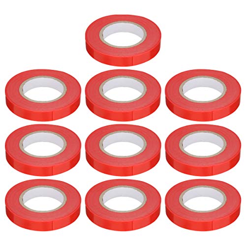 OFFSCH 10 Rollen Pflanzenbindeband – Dicker PVC-pflanzenbinder Zum Sicheren Befestigen Von Pflanzen von OFFSCH