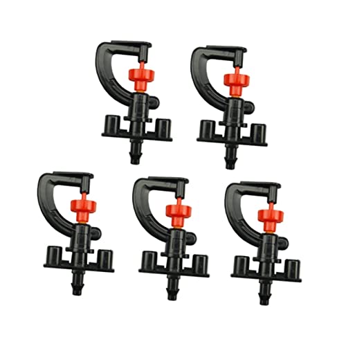 OFFSCH 360 ° Rotierende Sprinklerdüsen Sprinkler Für Yard Drip Bewässerung Kit Schwarz von OFFSCH
