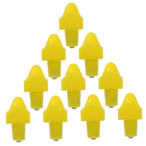 OFFSCH 10 Stück Kükentränke Geflügelwasser Hühnerwasser PVC Gelb Hühnerwasserstahl OFFSCH 10 Stück Kükentränke Geflügelwasser Hühnerwasser PVC Gelb Hühnerwasserstahl von OFFSCH