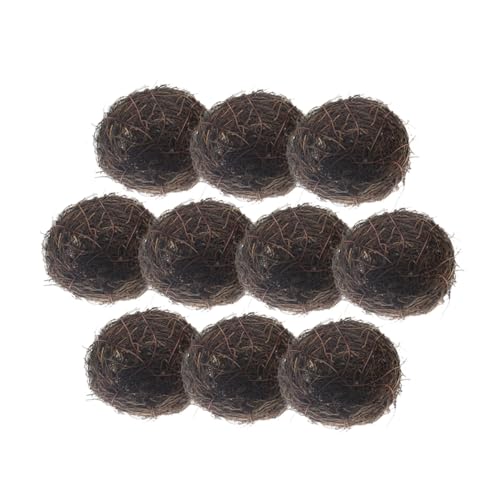 OFFSCH 10stücke Künstliche Nest-Ornament Dekoration Für Home Rattan Vogel Nest Basteln Foto Prop Für Waldpartys Hochzeiten Ostern Und Andere Anlässe OFFSCH 10stücke Künstliche Nest-Ornament Dekoration Für Home Rattan Vogel Nest Basteln Foto Prop Für Waldpartys Hochzeiten Ostern Und Andere Anlässe von OFFSCH