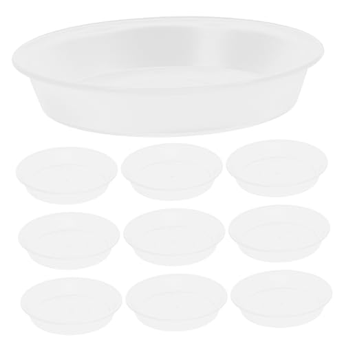 OFFSCH 10 Stücke Blumentopf Untersetzer Kunststoff Pflanze Untertasse Wasser Auffangen Tablett Für Pflanzen Saubere Pflege OFFSCH 10 Stücke Blumentopf Untersetzer Kunststoff Pflanze Untertasse Wasser Auffangen Tablett Für Pflanzen Saubere Pflege von OFFSCH