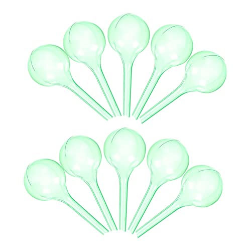 OFFSCH 10st Automatische Bewässerungsvorrichtung Pflanztopf Aus Kunststoff Selbstbewässernde Zwiebeln Automatische Bewässerungsstäbe Selbstbewässernde Blumenzwiebeln Ball Glas PVC Urlaub von OFFSCH