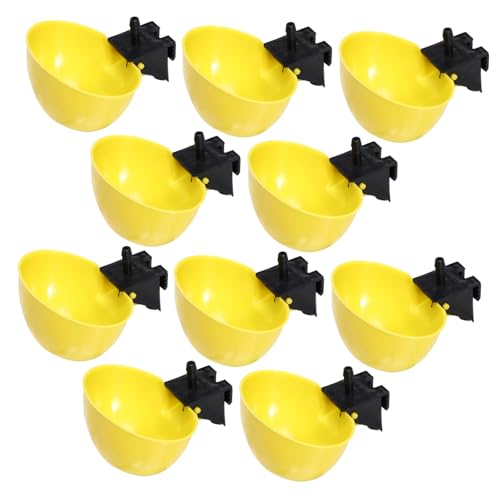 OFFSCH Exquisite Handwerkskunst 10PCs Taube Wasser Feeder Automatische Trinken Schalen für Vögel Gelb OFFSCH Exquisite Handwerkskunst 10PCs Taube Wasser Feeder Automatische Trinken Schalen für Vögel Gelb von OFFSCH