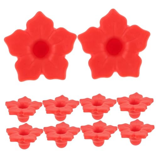 OFFSCH 10 Stücke Kunststoff Feeder Teile Ersatz Blumen Für Outdoor Vogel Fütterung Liefert OFFSCH 10 Stücke Kunststoff Feeder Teile Ersatz Blumen Für Outdoor Vogel Fütterung Liefert von OFFSCH
