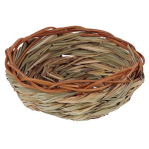 OFFSCH 1stück Naturstroh Vögel Nistplatz Dekoratives Nest Für Garten Handgewebtes Vogelnest Für Kleine Vögel Sicher Und Gemütlich Rustikaler Stil Kreative Gartendekoration OFFSCH 1stück Naturstroh Vögel Nistplatz Dekoratives Nest Für Garten Handgewebtes Vogelnest Für Kleine Vögel Sicher Und Gemütlich Rustikaler Stil Kreative Gartendekoration von OFFSCH
