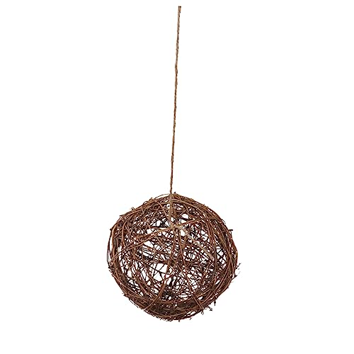 OFFSCH Hängendes Kolibri-Nest-Vogel-nistmaterial 20cm Rattan-Nest-vogelbeobachtung OFFSCH Hängendes Kolibri-Nest-Vogel-nistmaterial 20cm Rattan-Nest-vogelbeobachtung von OFFSCH