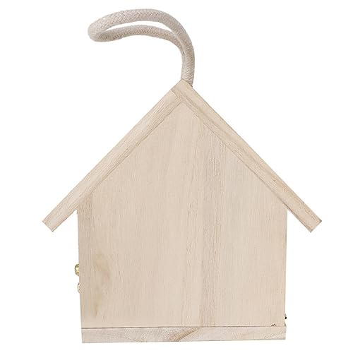 OFFSCH Holz-vogelhaus Für Haustiere Vogelnest Aus Holz Hängendes Schlafnest Robust Und Langlebig Sicher Für Vögel OFFSCH Holz-vogelhaus Für Haustiere Vogelnest Aus Holz Hängendes Schlafnest Robust Und Langlebig Sicher Für Vögel von OFFSCH