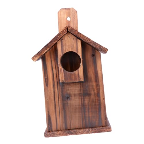 OFFSCH Futterhäuschen Für Vogel Aus Holz Vogelhaus Für Draußen Vogelfutterkasten Dekorativ Für Garten Und Balkon OFFSCH Futterhäuschen Für Vogel Aus Holz Vogelhaus Für Draußen Vogelfutterkasten Dekorativ Für Garten Und Balkon von OFFSCH