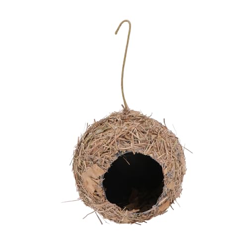 OFFSCH Gras Schlafplatz Vogel Nest Dekorative Vogel Geformt Vogelhaus Sicher Bequem Ruheplatz OFFSCH Gras Schlafplatz Vogel Nest Dekorative Vogel Geformt Vogelhaus Sicher Bequem Ruheplatz von OFFSCH