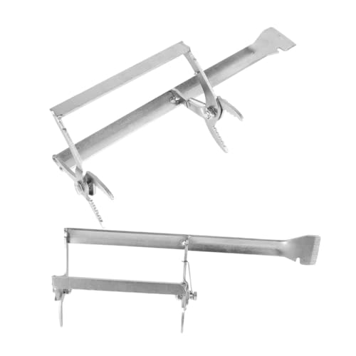 OFFSCH 2 Stück Metall Rahmenhalter Beekeeping Tool mit Greifer und Schaber für Wabenrahmenheben Bienenzucht Zubehör für Imker OFFSCH 2 Stück Metall Rahmenhalter Beekeeping Tool mit Greifer und Schaber für Wabenrahmenheben Bienenzucht Zubehör für Imker von OFFSCH