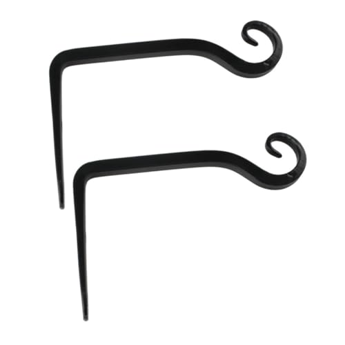 OFFSCH Hängender Pflanzenhaken 5 67 Zoll Schwarze Hochleistungs-Metallhaken Wandmontiertes Rack für OFFSCH Hängender Pflanzenhaken 5 67 Zoll Schwarze Hochleistungs-Metallhaken Wandmontiertes Rack für von OFFSCH