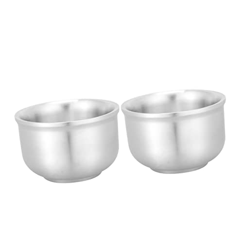 OFFSCH 2st Schüssel Aus Edelstahl Hundenapf Für Große Hunde Thermoschale Nudelschüssel Ramen-schüssel Für Den Haushalt Isolierte Suppenschüssel Hundenäpfe Silver Rostfreier Stahl OFFSCH 2st Schüssel Aus Edelstahl Hundenapf Für Große Hunde Thermoschale Nudelschüssel Ramen-schüssel Für Den Haushalt Isolierte Suppenschüssel Hundenäpfe Silver Rostfreier Stahl von OFFSCH