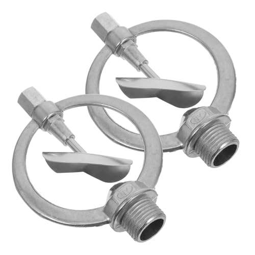 OFFSCH Automatischer Rasenwassersprinkler Rotierender Sprinkler 2 Stück Einstellbares Wasser Für Gartensprinkler Für Rasen von OFFSCH