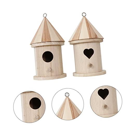 OFFSCH Vogelnest aus Holz Dekoration für Vögel praktisches Nest Gartendekoration Nesthaus für und mittelgroße Vögel OFFSCH Vogelnest aus Holz Dekoration für Vögel praktisches Nest Gartendekoration Nesthaus für und mittelgroße Vögel von OFFSCH