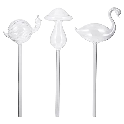 OFFSCH Automatisches Bewässerungsgerät Aus Glas Schwanen Und Schneckenform Selbstbewässerung Für Pflanzen Garten Und Topfpflanzen OFFSCH Automatisches Bewässerungsgerät Aus Glas Schwanen Und Schneckenform Selbstbewässerung Für Pflanzen Garten Und Topfpflanzen von OFFSCH