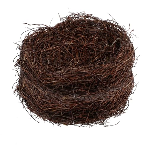 OFFSCH 2sets Elegante Rattan Gewebt Vogel Nest Ornament Für Nest Handwerk Für Vogel Decor 2 Stücke * 2 OFFSCH 2sets Elegante Rattan Gewebt Vogel Nest Ornament Für Nest Handwerk Für Vogel Decor 2 Stücke * 2 von OFFSCH