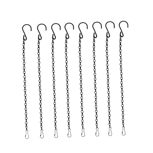 OFFSCH 8er Set 51cm Hängende Ketten Für Pflanzenampeln Vogelhäuschen Laternen Und Futterspender Schwarze Eisenketten Für Dekorative Aufhängungen OFFSCH 8er Set 51cm Hängende Ketten Für Pflanzenampeln Vogelhäuschen Laternen Und Futterspender Schwarze Eisenketten Für Dekorative Aufhängungen von OFFSCH