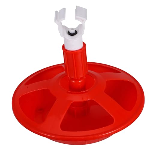 OFFSCH Hühner-tränkesystem Mit Eimer Geflügel-futterspender Für Ente Und Küken Automatische Wasserzufuhr Wassersparendes Design Sicherer Trinkbereich Für Hühner Enten Und Wachteln von OFFSCH