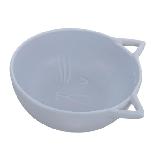 OFFSCH Cute Ramen Schüssel Kawaii Katzenform Keramik Schüssel Für Nudeln Und Frühstück Für Katzenliebhaber Kleine Nebelblau OFFSCH Cute Ramen Schüssel Kawaii Katzenform Keramik Schüssel Für Nudeln Und Frühstück Für Katzenliebhaber Kleine Nebelblau von OFFSCH