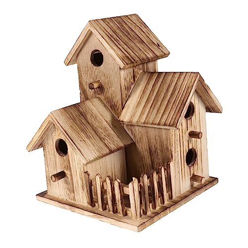 OFFSCH Vogelhaus Vogelheim Für Garten Und Wetterfeste Unterbringung Für Kanarienvögel Papageien Und Andere Kleine Vögel Handgefertigtes Für von OFFSCH