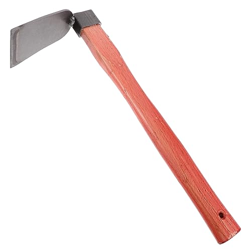 OFFSCH Gartenhacke mit Holzgriff Handhacke für Effektives Jäten und Kultivieren Pflanzwerkzeug für Blumen und Gemüse Praktische und Tragbare Hacke für Gartenarbeit von OFFSCH