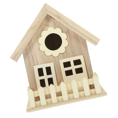 OFFSCH Hängendes Vogelhaus Birdhouse Dekoration Vogel Fütterung Käfig Dekoratives Vogelnest OFFSCH Hängendes Vogelhaus Birdhouse Dekoration Vogel Fütterung Käfig Dekoratives Vogelnest von OFFSCH
