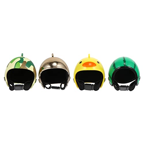 OFFSCH Huhn Helme Haustier Huhn Helm Set 4 stücke Vogel Kopfbedeckungen Komfortable von OFFSCH