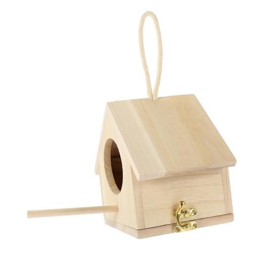 OFFSCH Heimdekoration Vogelhäuschen für draußen Blockhaus Vogelhaus hängendes Vogelnest vogelhaus selber Machen Home Decor wohnungsdeko zartes Nest Gartenverzierung Bambus Yellow OFFSCH Heimdekoration Vogelhäuschen für draußen Blockhaus Vogelhaus hängendes Vogelnest vogelhaus selber Machen Home Decor wohnungsdeko zartes Nest Gartenverzierung Bambus Yellow von OFFSCH